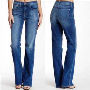 New Genetic Hepburn High Rise Flare Jeans Villa NWT Casual Women’s Denim 27